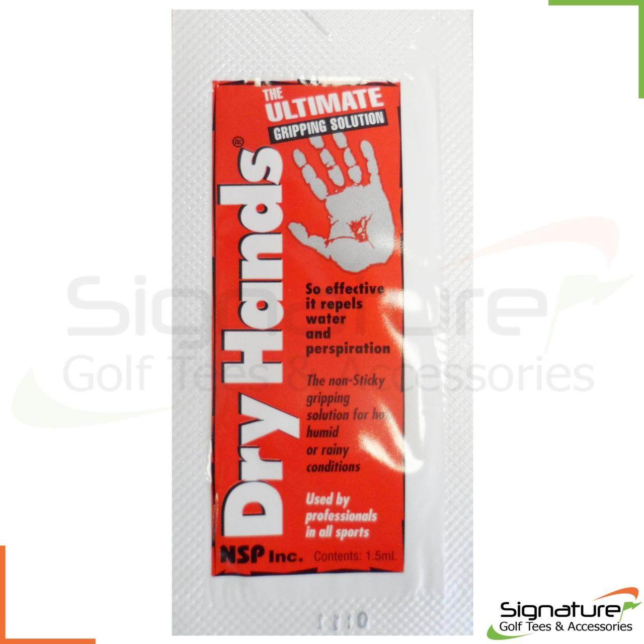 Dry grip for hands