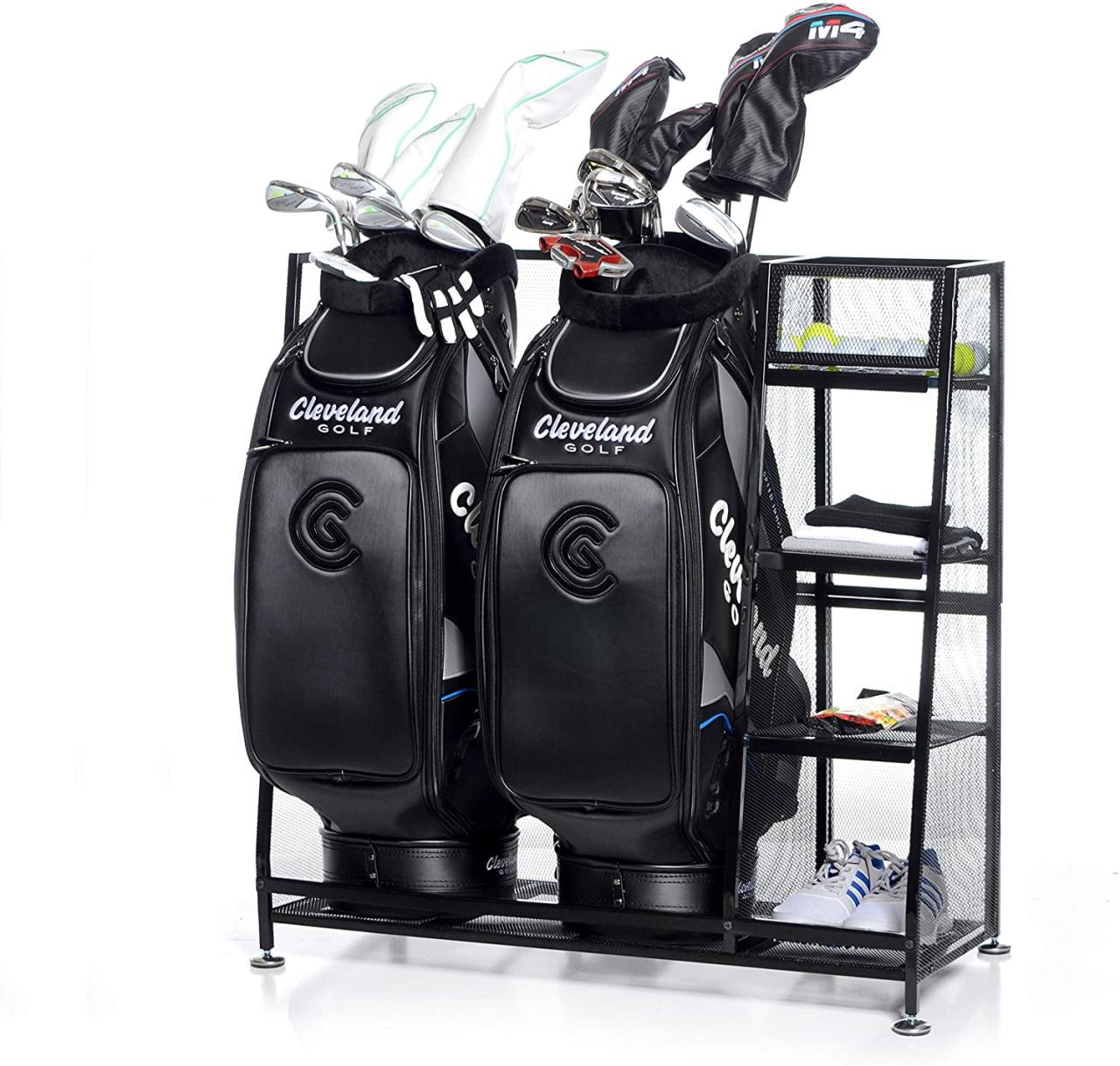 Golf club organizer for bag