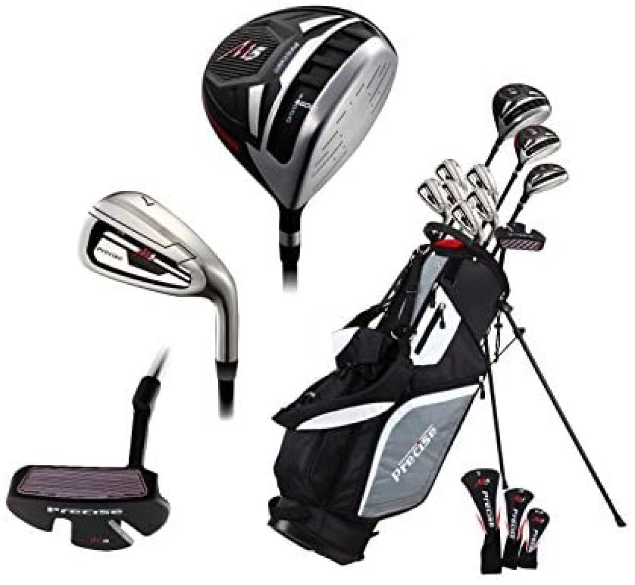 Complete hybrid golf sets