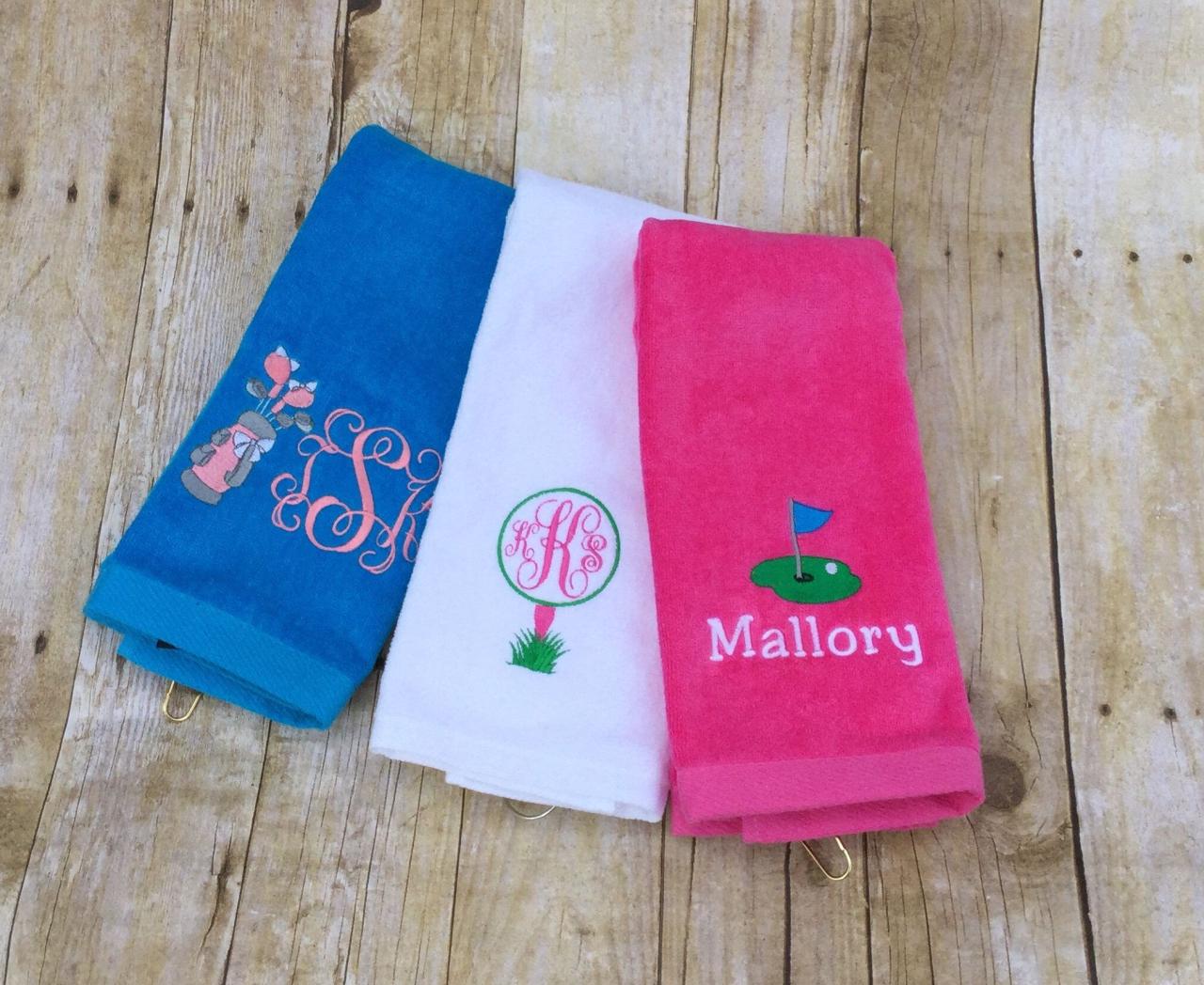 Womens golf towels