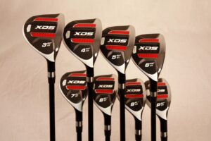 Xds hybrids irons acer pw rh graphite shrink react