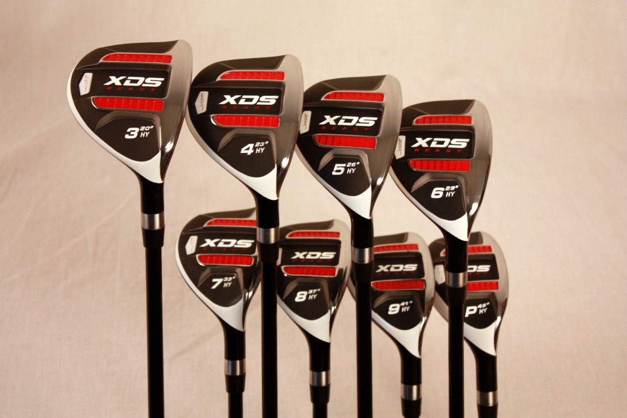 Hybrid hybrids xds irons acer graphite rh react shrink