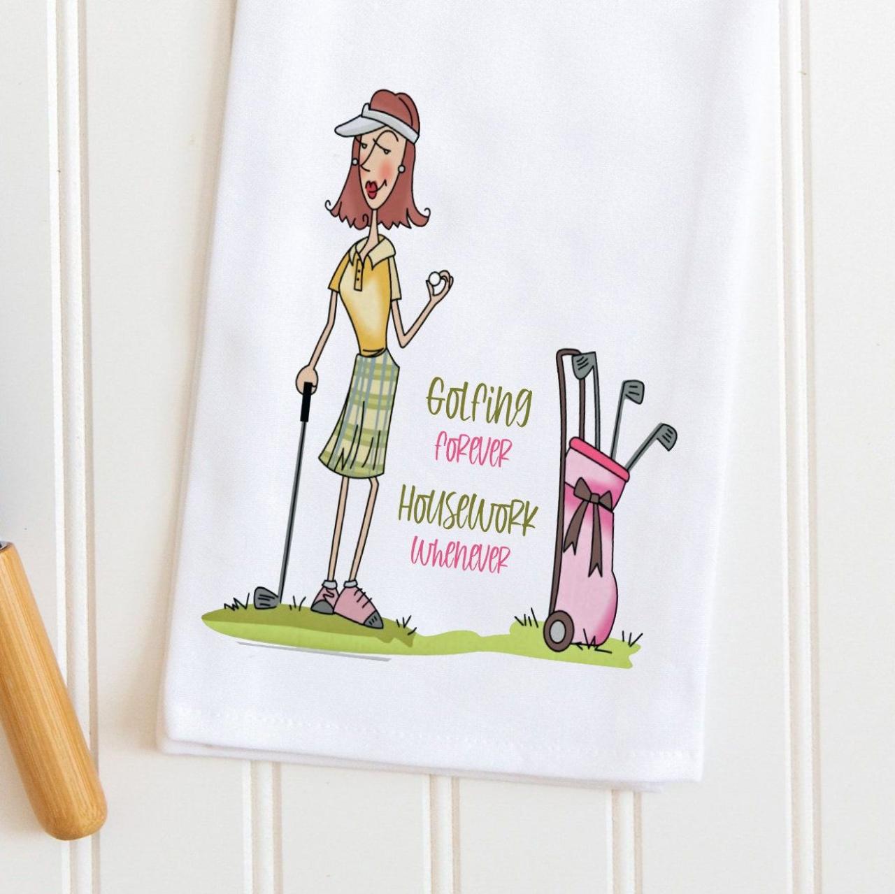 Women's golf towels