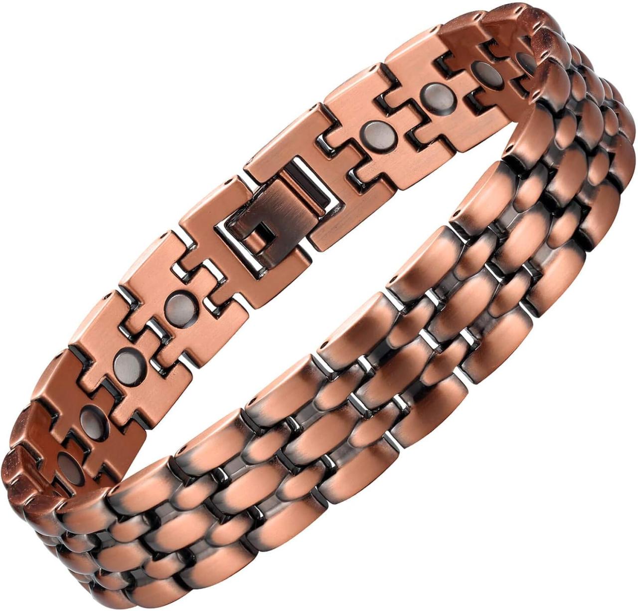 Copper and magnet bracelet