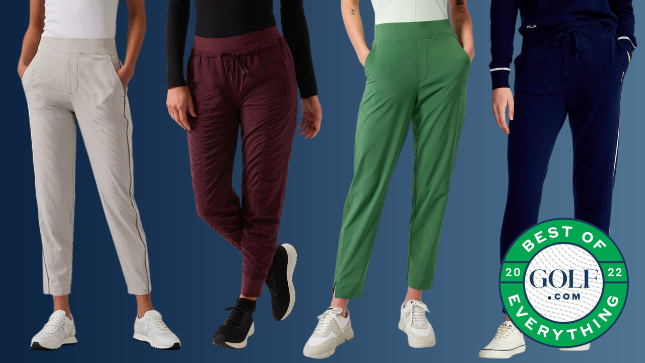 Ladies long golf pants