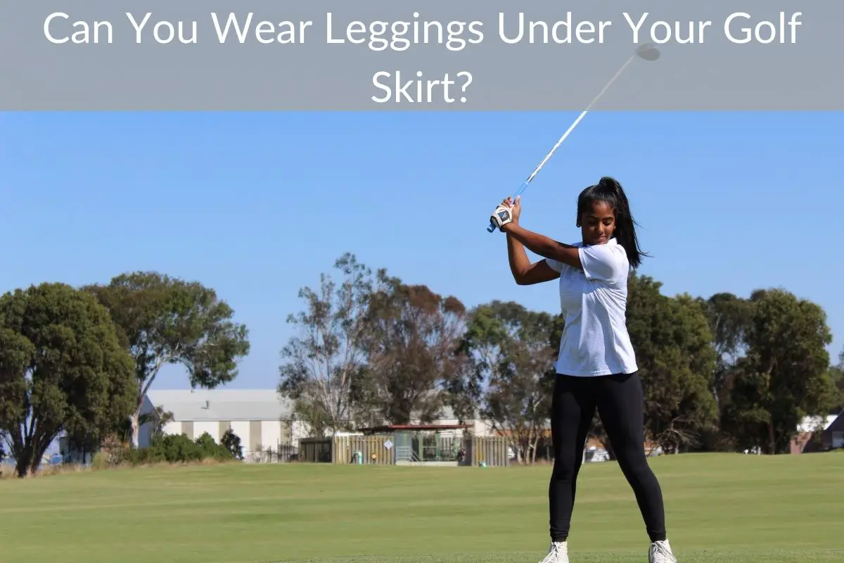 What do you wear under a golf skirt