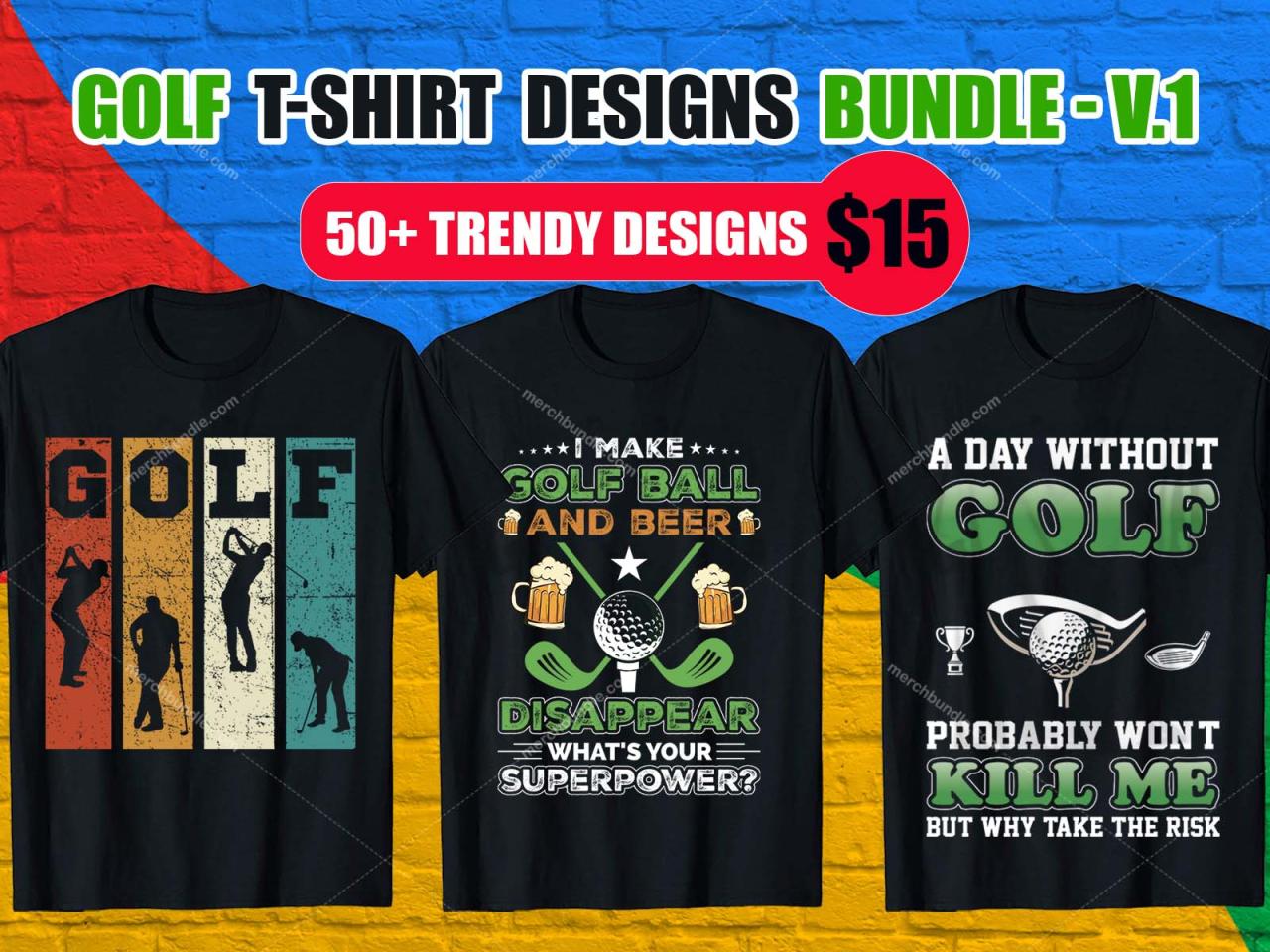 Golf shirt designs