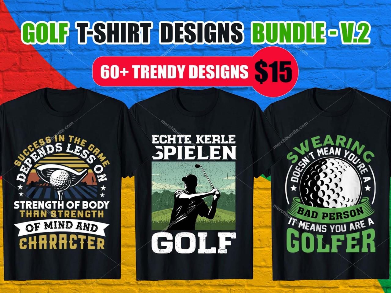 Golf shirt designs