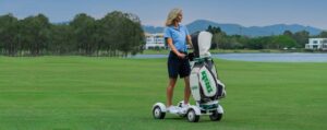 Golf skate caddy