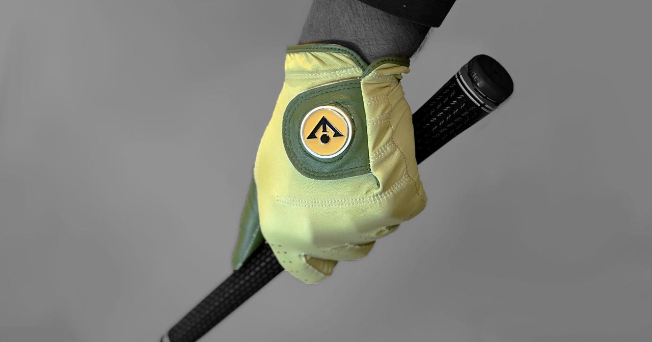 Unique golf gloves