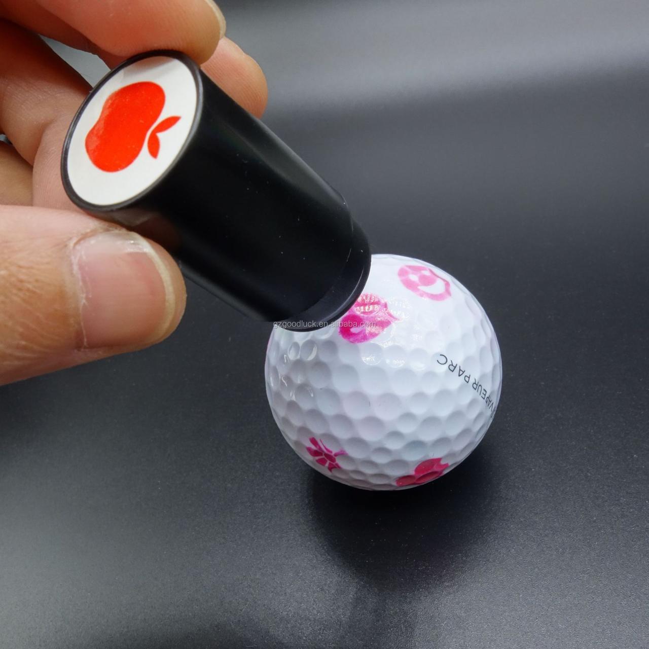 Funny golf ball stamps