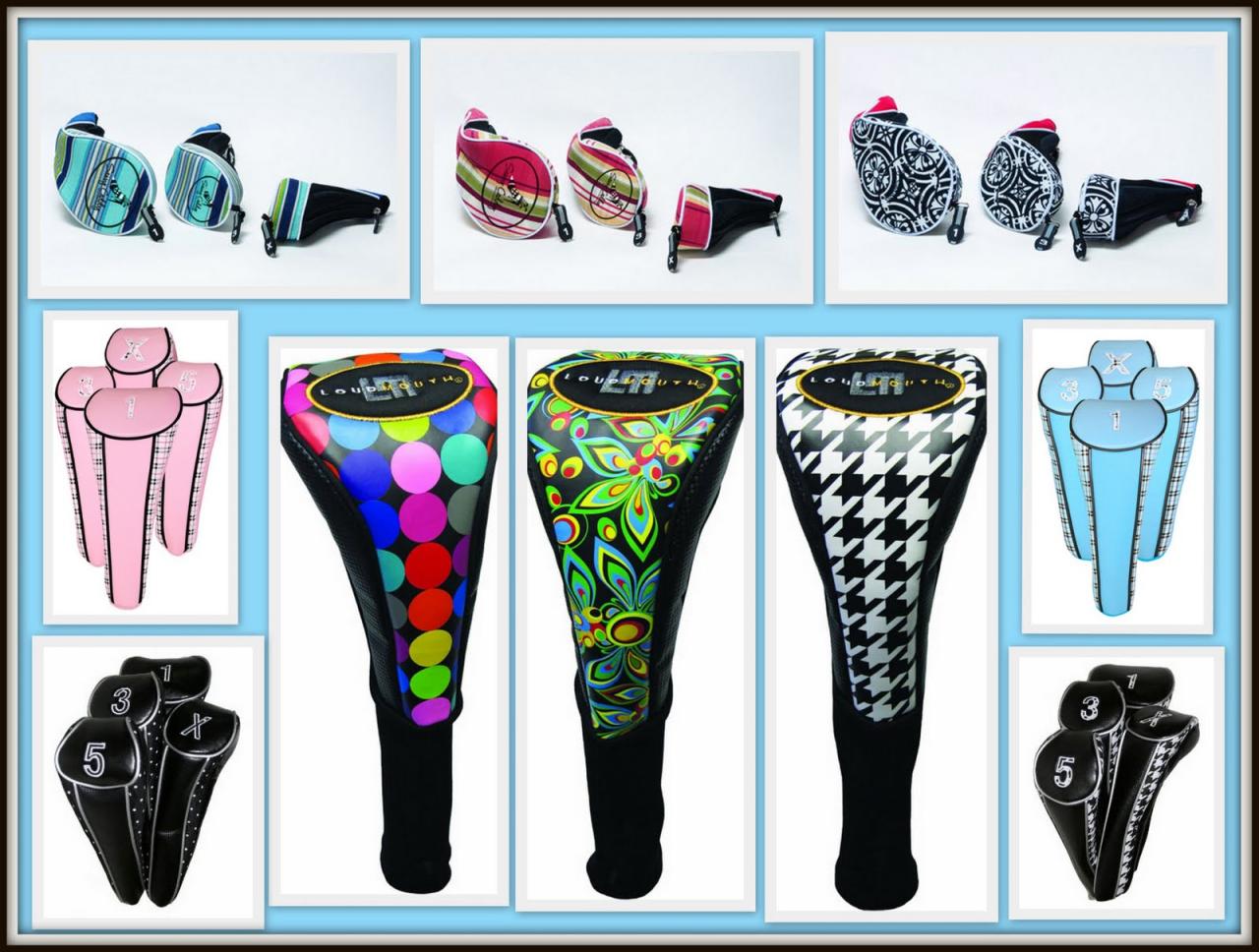 Ladies headcovers for golf clubs