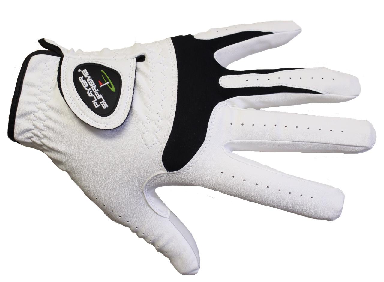 Leather golf gloves