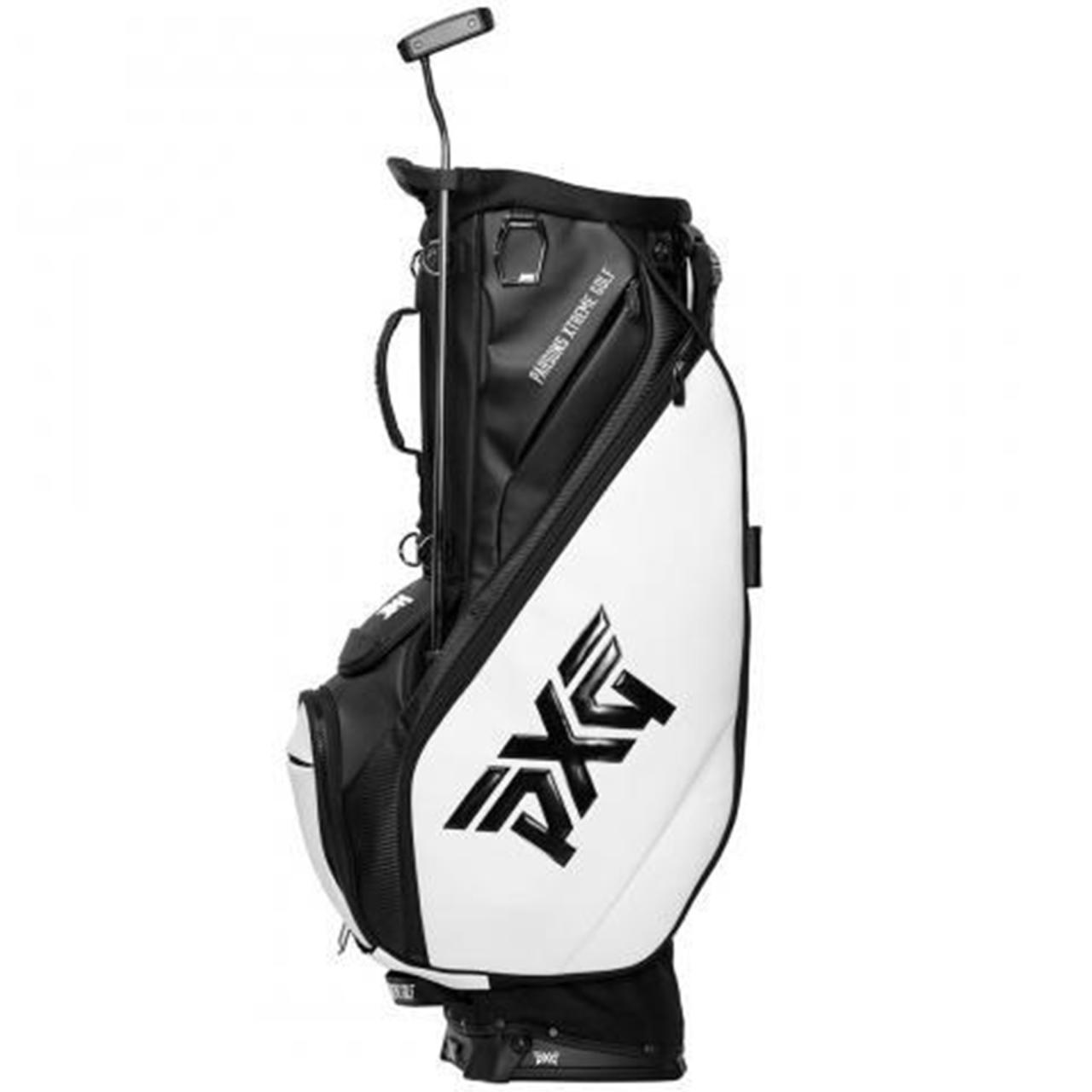 Plaid golf bag