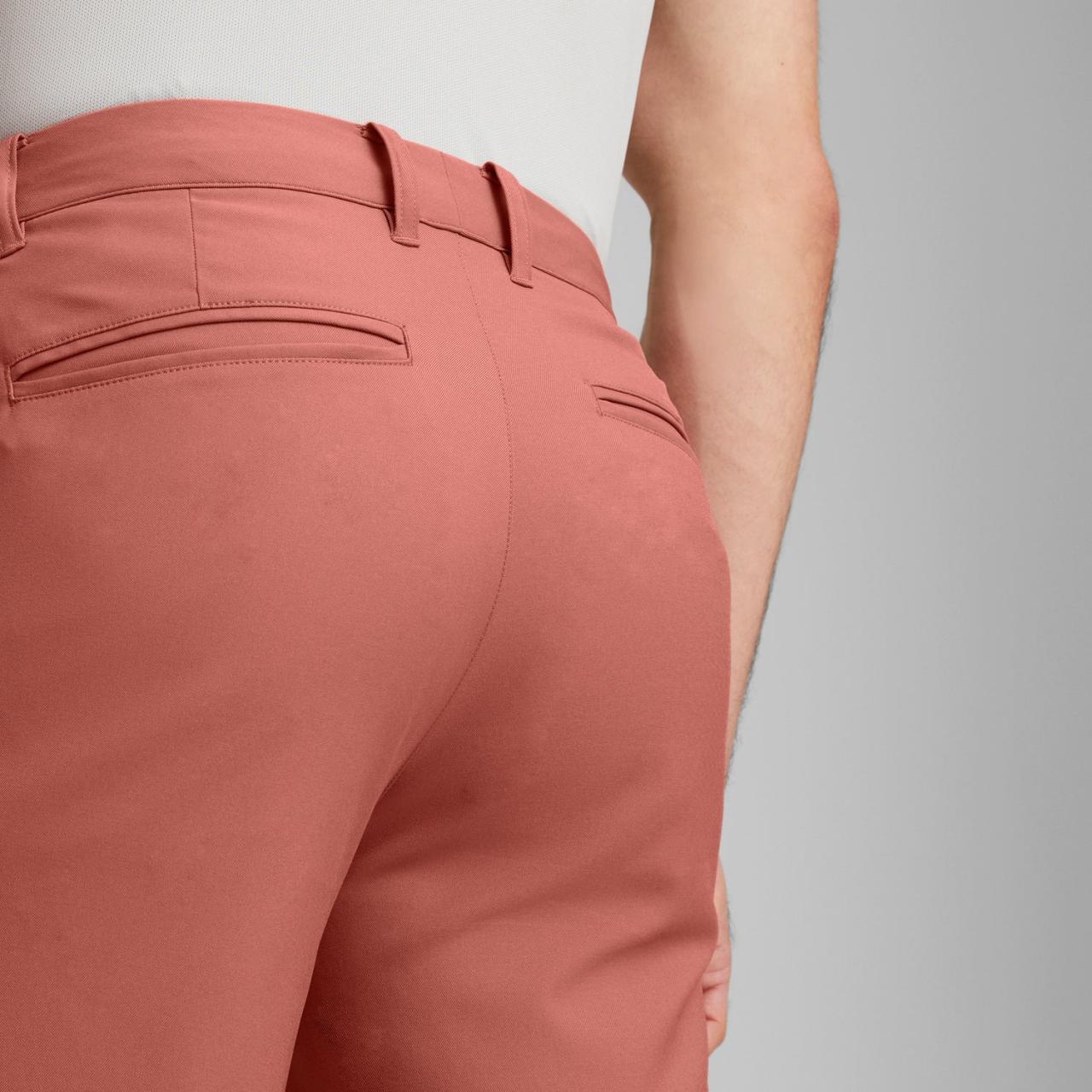 Mens pink golf pants