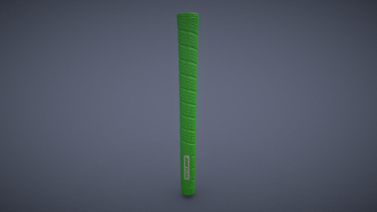 Golf grip green