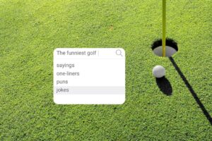 Golf one liners