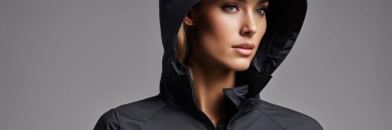 Golf rain gear for women