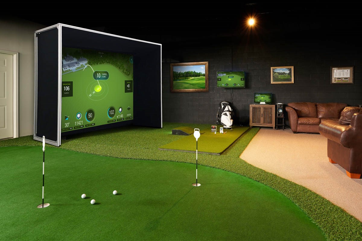 Golf simulators for the home