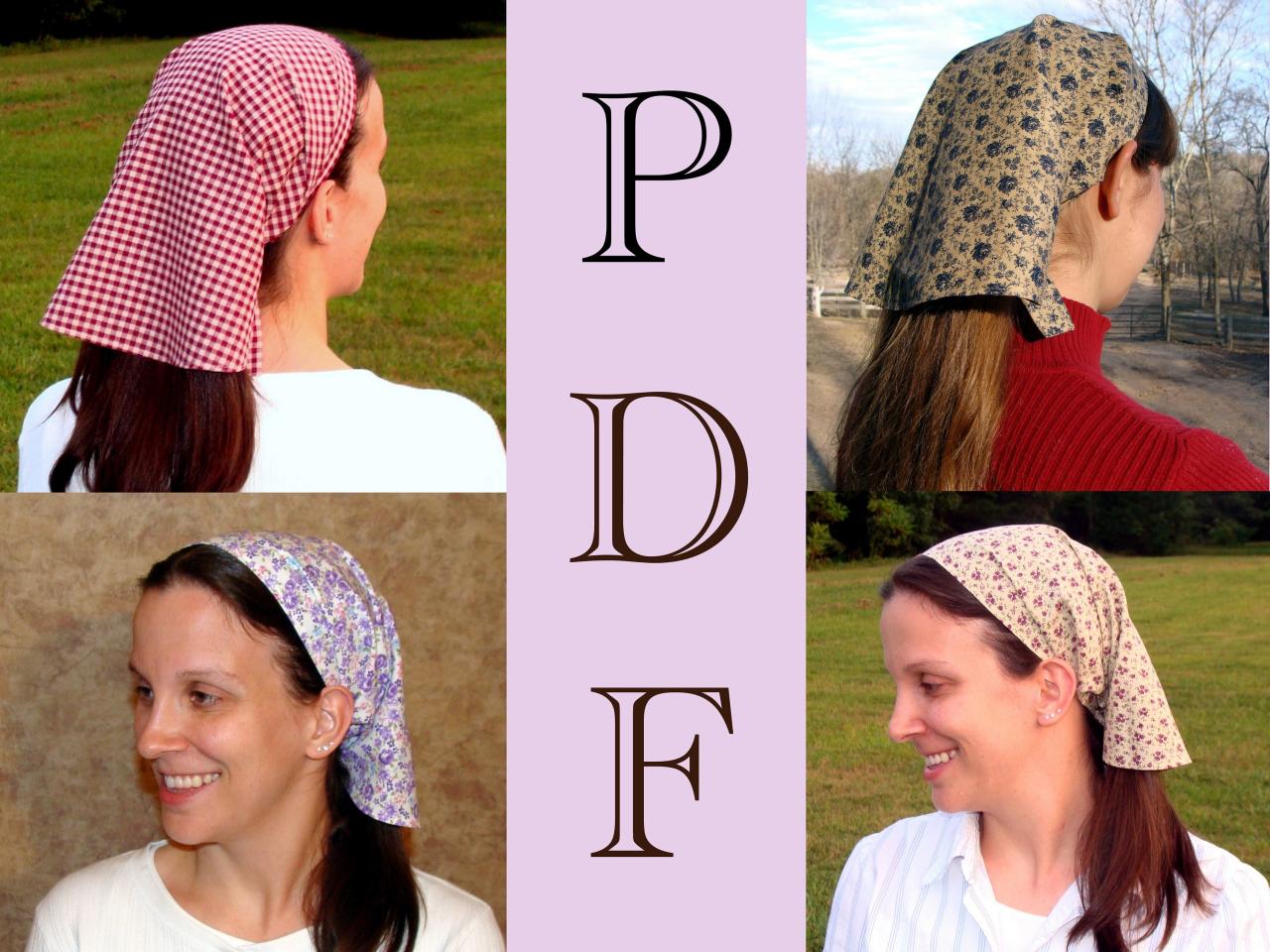 Veil prayer headcovering modest bandana headscarf