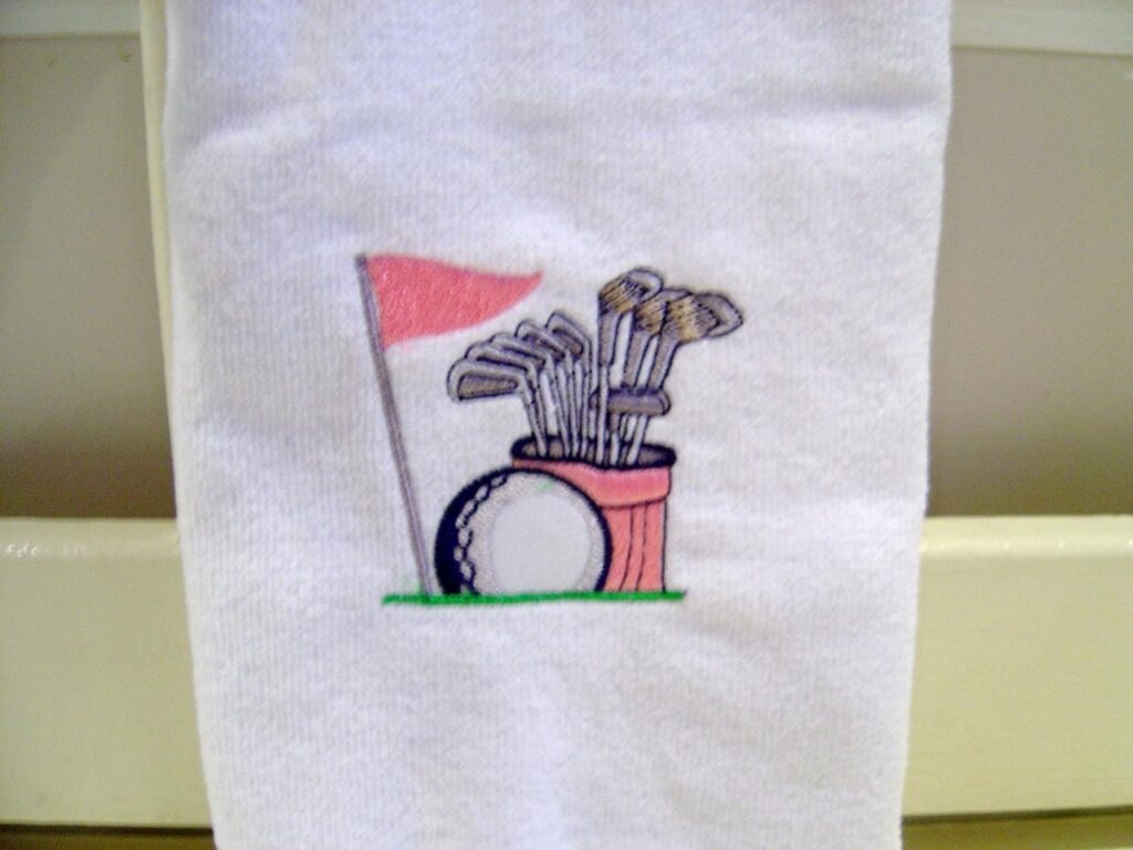 Womens golf towels