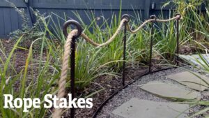 Rope and stakes