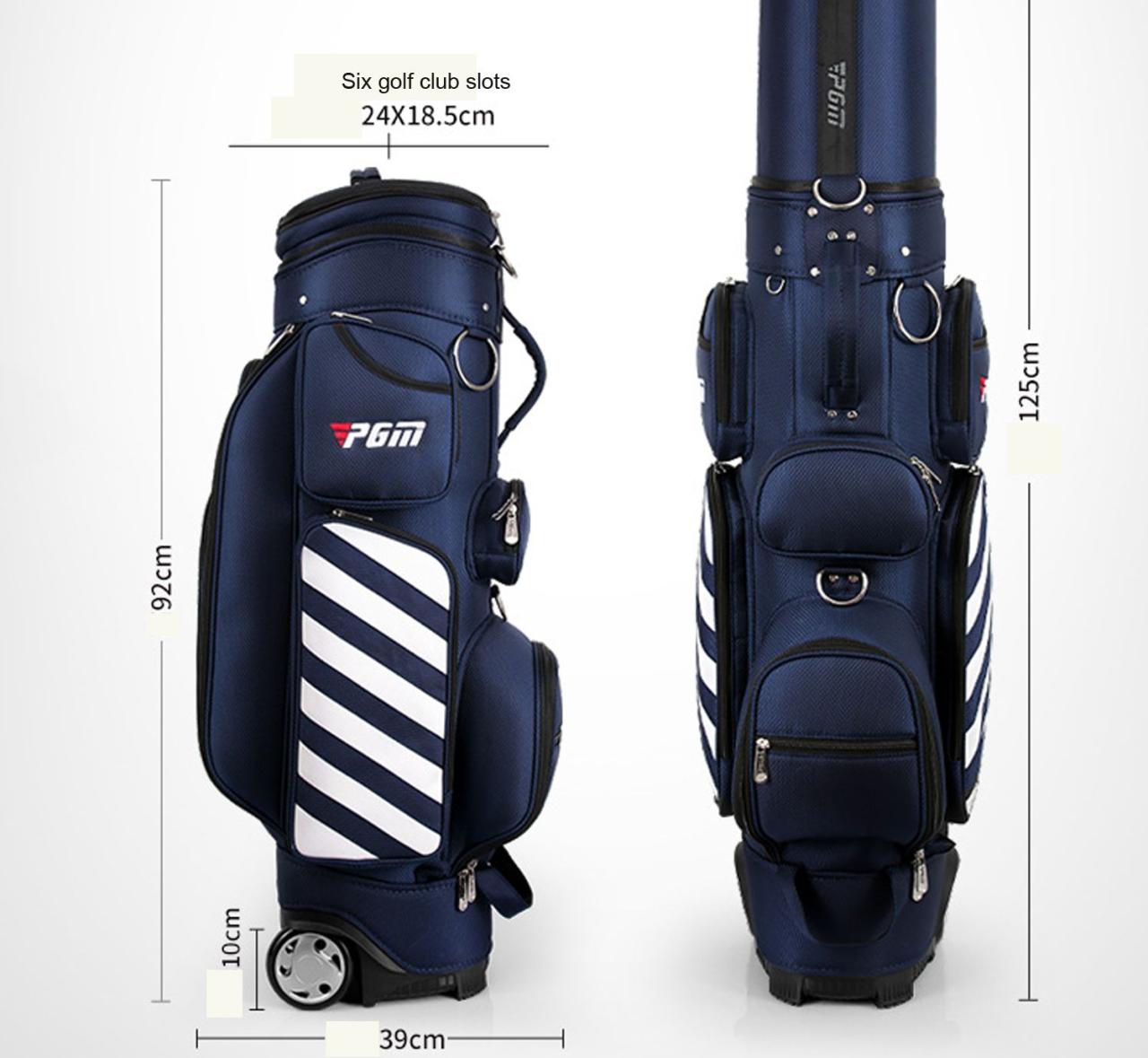 Wheeled golf bags