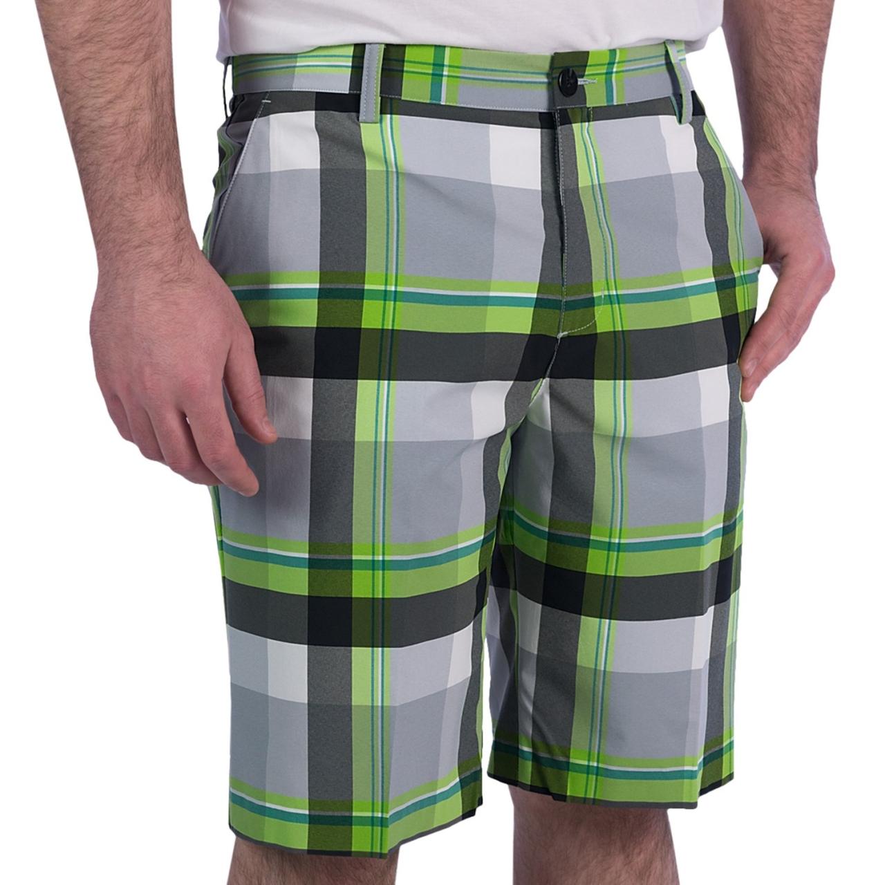 Long golf shorts