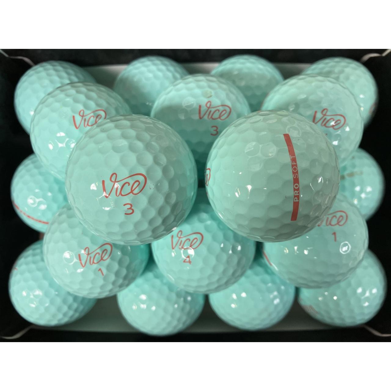 Used vice golf balls