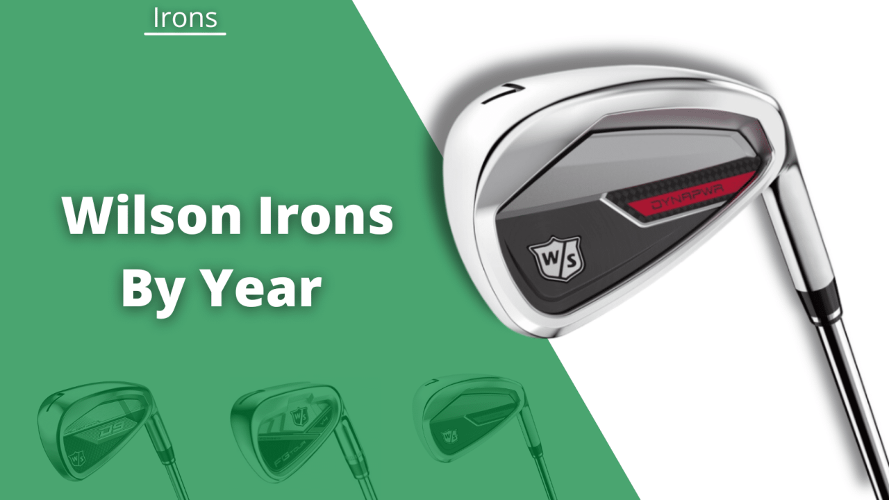 Wilson 1200 irons