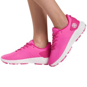 Pink women's golf shoes